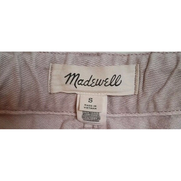 Madewell Jeans Women Pink Straight Leg Pants Casual High Rise Work Utility Sz S - Picture 3 of 3